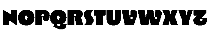 PleasePoster Super Instance Font UPPERCASE