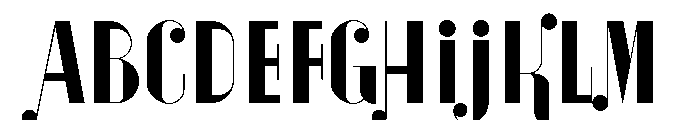 Plinc Albro Plinc Albro Font UPPERCASE