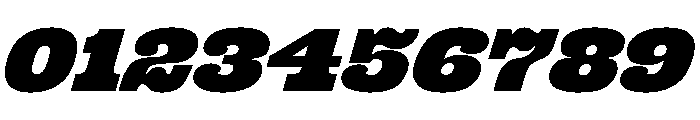 Plinc Behemoth Plinc Behemoth Italic Font OTHER CHARS