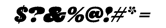 Plinc Behemoth Plinc Behemoth Italic Font OTHER CHARS