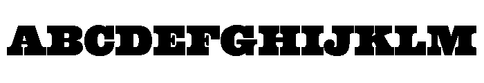 Plinc Behemoth Plinc Behemoth Font UPPERCASE