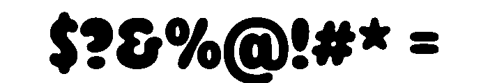 Plinc Bubble Gum Plinc Bubble Gum Font OTHER CHARS