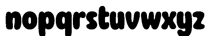Plinc Bubble Gum Plinc Bubble Gum Font LOWERCASE