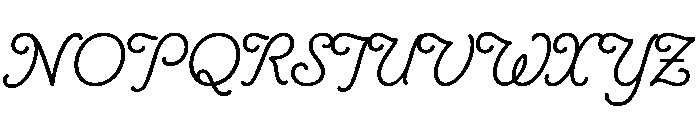 Plinc Circle Circle Font UPPERCASE