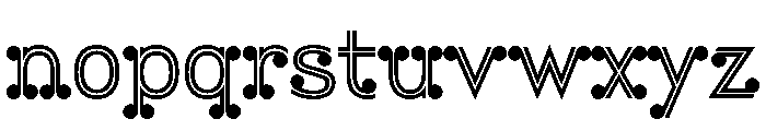 Plinc Exotique Plinc Exotique Font LOWERCASE