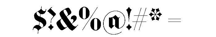 Plinc Hanover Plinc Hanover Font OTHER CHARS