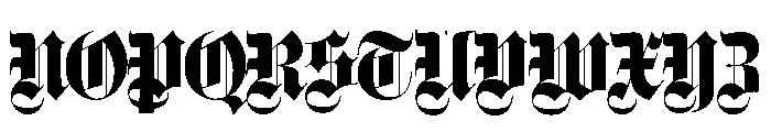 Plinc Hanover Plinc Hanover Font UPPERCASE