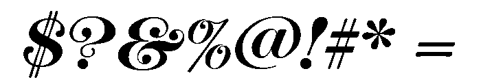 Plinc Italiano Plinc Italiano Font OTHER CHARS