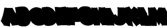 Plinc Kerpow Plinc Kerpow Drop Shadow Font UPPERCASE