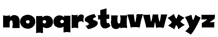Plinc Kerpow Plinc Kerpow Font LOWERCASE