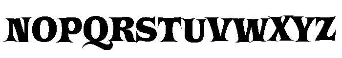 Plinc Quicksilver Plinc Quicksilver Font UPPERCASE