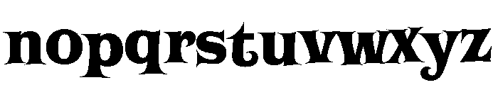 Plinc Quicksilver Plinc Quicksilver Font LOWERCASE