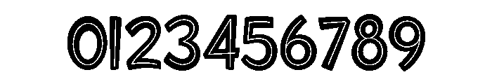 Plinc Raymund Circus Plinc Raymund Circus Inline Font OTHER CHARS
