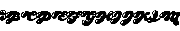 Plinc Superstar Plinc Superstar Shiny Font UPPERCASE