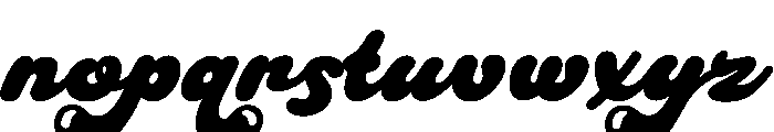 Plinc Superstar Plinc Superstar Shiny Font LOWERCASE