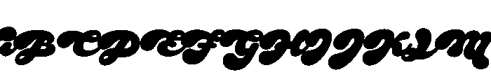 Plinc Superstar Plinc Superstar Font UPPERCASE