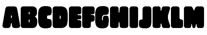Plinc Thud Plinc Thud Font UPPERCASE