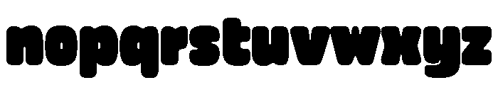 Plinc Thud Plinc Thud Font LOWERCASE