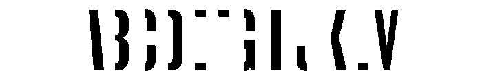 Plinc Twotone Plinc Twotone Part 2 Font UPPERCASE