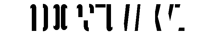 Plinc Twotone Plinc Twotone Part 2 Font LOWERCASE
