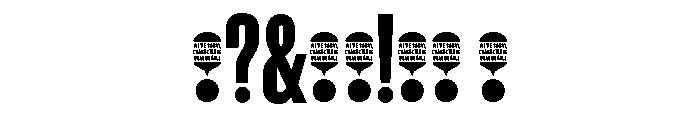 Plinc Twotone Plinc Twotone Solid Font OTHER CHARS
