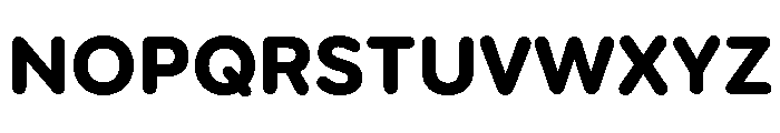 PloniRoundAAA Bold Font UPPERCASE