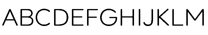 PloniRoundAAA Light Font UPPERCASE