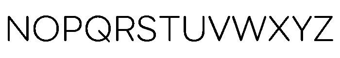 PloniRoundAAA Light Font UPPERCASE