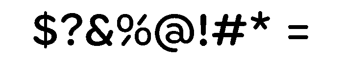 PloniRoundAAA Medium Font OTHER CHARS