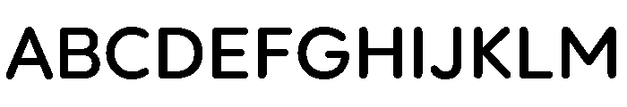 PloniRoundAAA Medium Font UPPERCASE