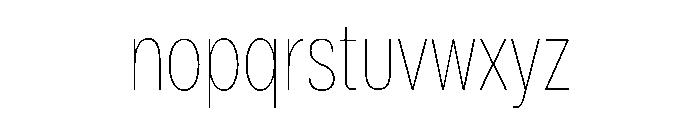 PloniTzarMLv2AAA Thin Font LOWERCASE