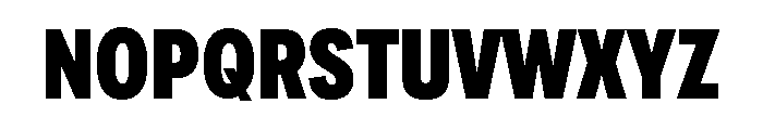 PloniTzarMLv2AAA U Bold Font UPPERCASE