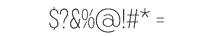 PloniTzarMLv2AAA U Light Font OTHER CHARS