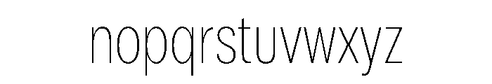 PloniTzarMLv2AAA U Light Font LOWERCASE