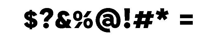 PloniYadv2AAA Bold Font OTHER CHARS