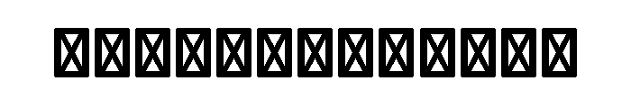 PloniYadv2AAA D Bold Font UPPERCASE