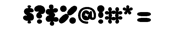 Pluff Soft Font OTHER CHARS