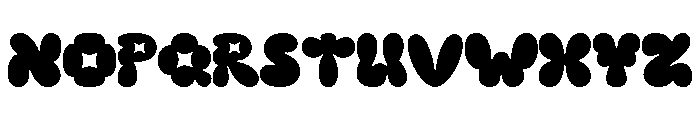 Pluff Soft Font UPPERCASE