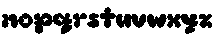 Pluff Soft Font LOWERCASE