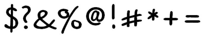 Plain Script Regular Font OTHER CHARS