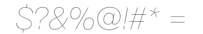 Plain Skeleton Italic Font OTHER CHARS