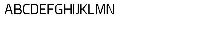 Planer Medium Font UPPERCASE