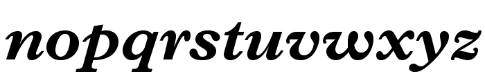 PlantinStd-BoldItalic Font LOWERCASE