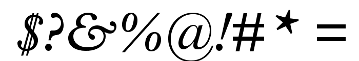 PlantinStd-Italic Font OTHER CHARS