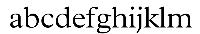 PlantinStd-Light Font LOWERCASE