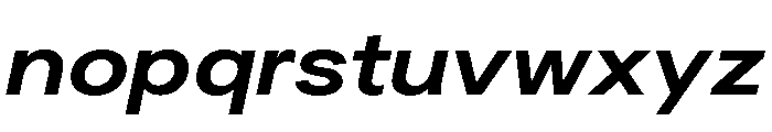 Plaid L Italic Font LOWERCASE