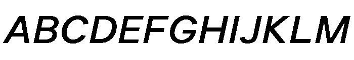 Plaid M Italic Font UPPERCASE