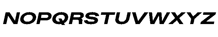 Plaid XL Italic Font UPPERCASE