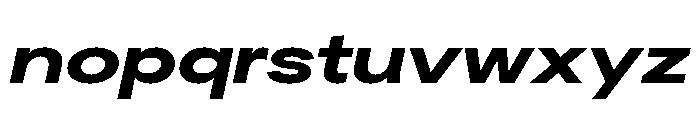 Plaid XL Italic Font LOWERCASE