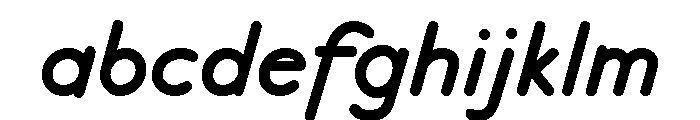 Platten Neu Demi Italic FONT
